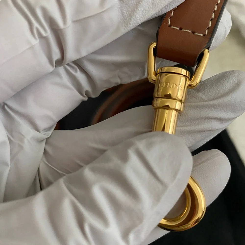 Celine Boston Small Tan Leather, Brand New - Picture 16 of 16